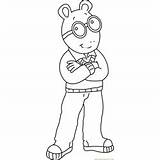 Arthur Coloring Looking Pages Reading Coloringpages101 Cartoon sketch template