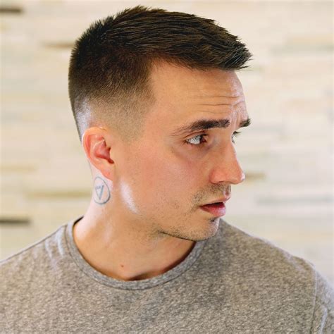 mens crew cut hairstyles fashionblog