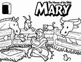Bible Coloring Heroes Mary Pages Netart Superheroes Printable Kids Crafts sketch template