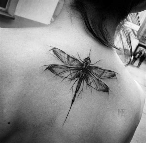79 Artistic Dragonfly Tattoo Designs To Ink Sexy Your Body Sketch Style