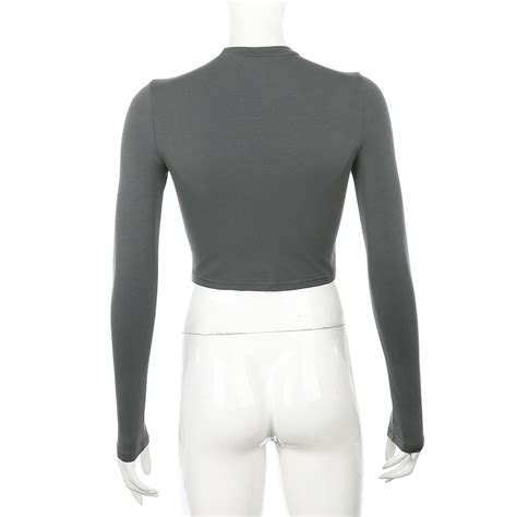 Latest Hot Sexy Solid Skinny Long Sleeve Turtleneck Casual Slim Short