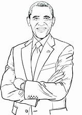 Coloring Obama Pages Michelle Abraham Lincoln Barack Printable President Kindergarten Getcolorings Drawing Getdrawings sketch template