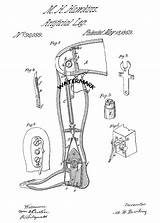 Prosthesis Leg Drawing Item Details sketch template