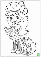 Coloring Strawberry Shortcake Dinokids Close Print sketch template