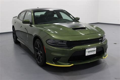 Pre Owned 2018 Dodge Charger R T 4d Sedan In Quad Cities E7602 Green