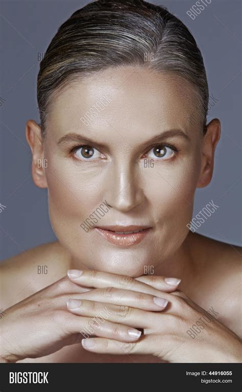 portrait 40 year old woman image and photo bigstock