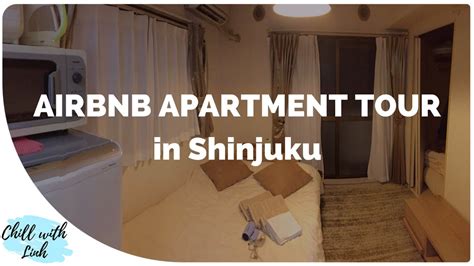 airbnb japan tokyo review apartment   shinjuku  youtube
