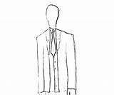 Slender Man Character Pages Coloring Slenderman Printable sketch template