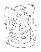 Birthday Girl Happy Stamps Digi Dearie Dolls Coloring Pages Drawing Getdrawings Blogthis Email Twitter Choose Board sketch template