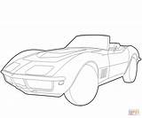 Corvette Coloring Pages Chevrolet Chevy Camaro Drawing Hot Printable Color Cars Rod Logo Ss Truck 1969 Classic Zr1 Stingray Blazer sketch template
