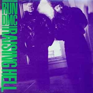 run dmc raising hell  purple cover vinyl discogs