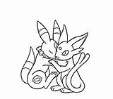 Espeon Coloring Umbreon Pages Pokemon Cute Drawing Getcolorings Color Getdrawings Colorings Printable Template sketch template