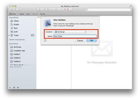 Create A New Folder In Mac Mail Information Services