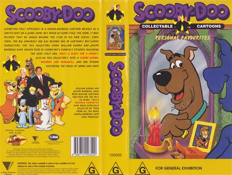 scooby doo personal favourites vhs video pal  rare find ebay