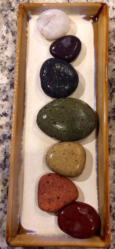 chakra stones collected   san diego beach san diego beach