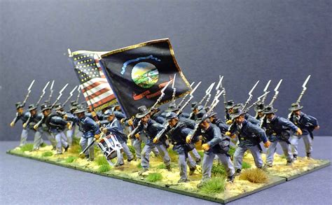 version   st minnesota volunteer infantry american civil war mm plastic perry