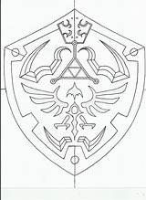 Hylian Triforce Wappen Waffen Sword Tattoos Diy Orig11 Xiphos Cheryl Brewer sketch template