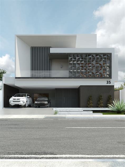 facade design  behance   facade design residential building design modern exterior