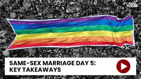 same sex marriage day 5 key takeaways