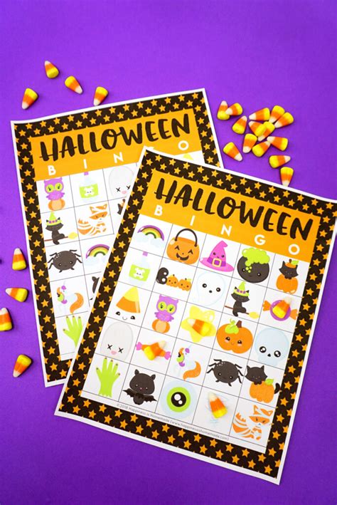 printable halloween bingo cards   players newfreeprintablenet