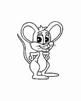 Coloring Mice Pages Kids Popular sketch template