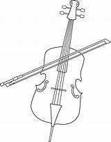 Cello sketch template