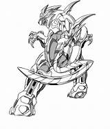 Bakugan Coloring Pages sketch template