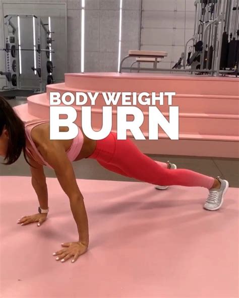 Body Weight Burn Perfect For Home Hotel Rooms The Park Gym And