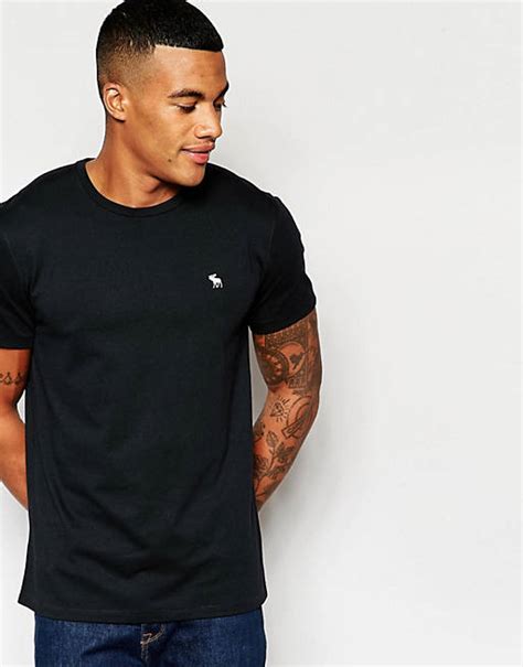 Abercrombie And Fitch Muscle Slim Fit T Shirt In Black Asos