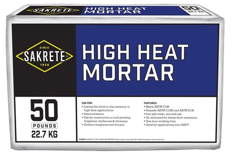 high heat mortar mix  lowescom