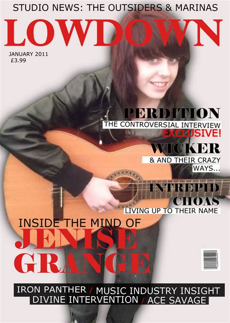 Sophie S Blog As Construction Music Magazine Front Cover Final