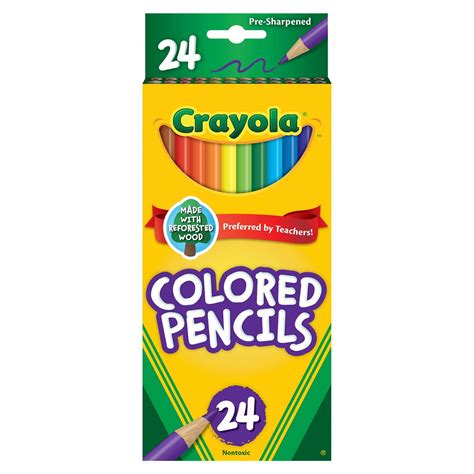 crayola colored pencils school supplies assorted colors pre