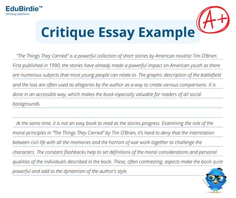 tips  writing  stellar critique paper