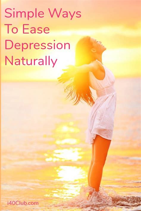 simple ways to ease depression naturally without medication i40club