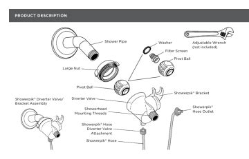 waterpik shower head parts diagram reviewmotorsco