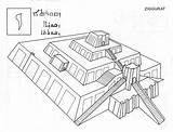 Ziggurat Drawing Mesopotamia Ziggurats Coloring Hashut Civilizations Ancient Template Legion Ppt Powerpoint Presentation sketch template