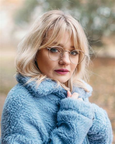 best bangs and glasses hairstyles