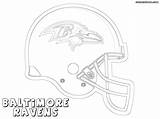 Ravens Baltimore Coloringhome sketch template