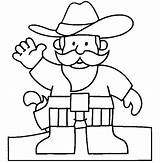 Sheriff Coloring Para Colorear Pages sketch template