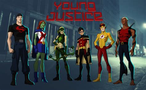 young justice  team young justice fan art  fanpop