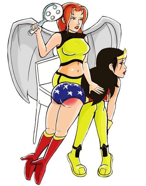 Hawkgirl Spanks Wonder Woman Wonder Woman And Hawkgirl Lesbian Porn