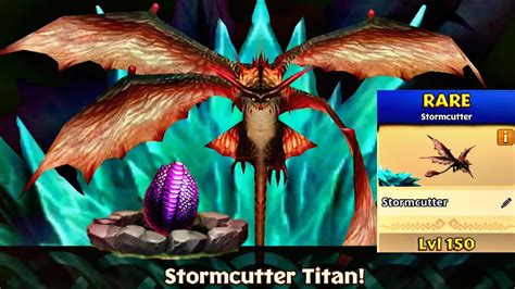 stormcutter max level  titan mode dragonsrise  berk youtube