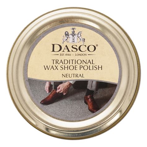 dasco shoe care high gloss neutral shoe polish