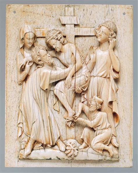 Plaque With The Descent From The Cross French The Met