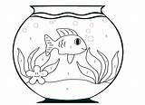Colouring Sheet Goldfish Getdrawings sketch template