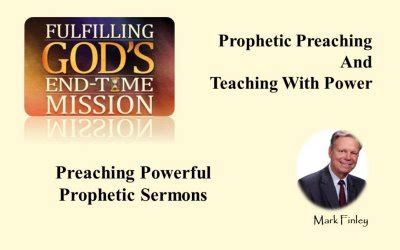 preaching powerful prophetic sermonsby mark finley hopelives