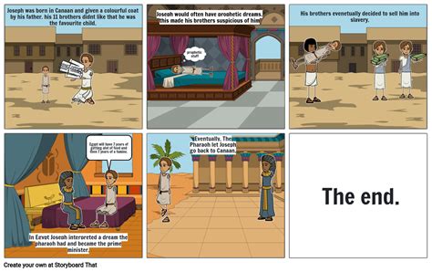 the story of joseph storyboard by bozza12
