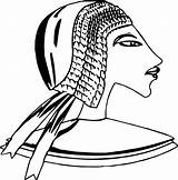 Akhenaten sketch template