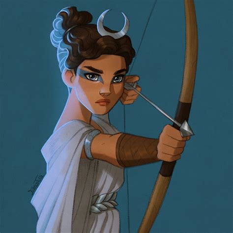 goddess   moon percy jackson fan art percy jackson fandom artemis art artemis goddess