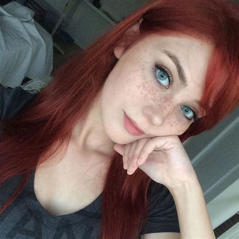 redhead freckles green eyes denzelhun